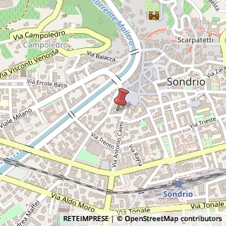 Mappa Via Gavazzeni, 6, 23100 Forcola, Sondrio (Lombardia)