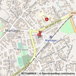 Mappa Piazza Nicolo' Di Maniago, 5, 33085 Maniago, Pordenone (Friuli-Venezia Giulia)