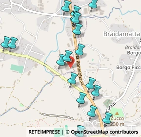 Mappa Via Gian Giacomo Marinoni, 33010 Cassacco UD, Italia (0.5925)