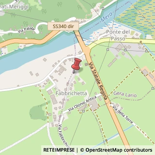 Mappa Via Fabbrichetta, 33, 22010 Gera Lario, Como (Lombardia)