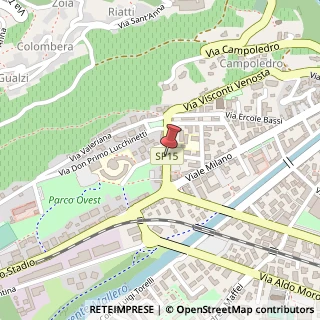 Mappa Via bernina 4/b, 23100 Sondrio, Sondrio (Lombardia)