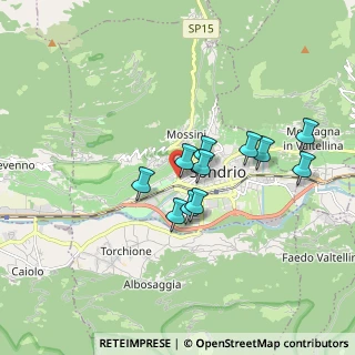 Mappa Via Bernina, 23100 Sondrio SO, Italia (1.38909)