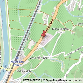 Mappa Via Bolzano, 6, 38015 Lavis, Trento (Trentino-Alto Adige)