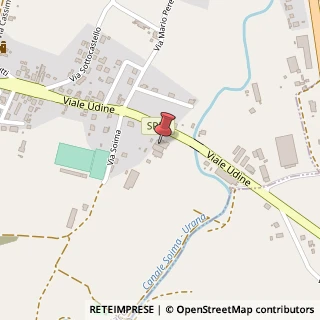 Mappa Viale Udine, 38, 33010 Cassacco, Udine (Friuli-Venezia Giulia)