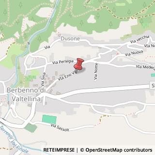 Mappa Via Capitani, 14, 23010 Berbenno di Valtellina, Sondrio (Lombardia)