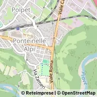 Kort Ponte nelle Alpi