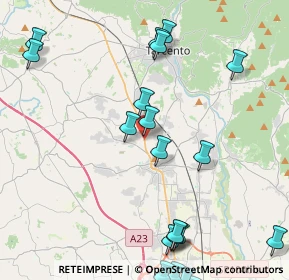 Mappa Strada Statale 13 Pontebbana, 33010 Cassacco UD, Italia (5.42)