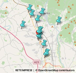 Mappa Strada Statale 13 Pontebbana, 33010 Cassacco UD, Italia (2.92385)