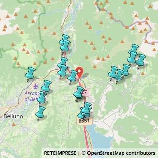 Mappa Via Calderai, 32014 Ponte nelle Alpi BL, Italia (4.1)