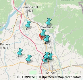 Mappa Via Sottocastello, 33010 Cassacco UD, Italia (6.46273)