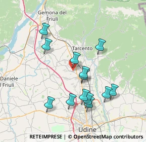 Mappa Via Sottocastello, 33010 Cassacco UD, Italia (7.06462)