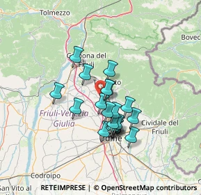 Mappa Via Sottocastello, 33010 Cassacco UD, Italia (10.2615)