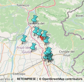 Mappa Via Sottocastello, 33010 Cassacco UD, Italia (10.76846)