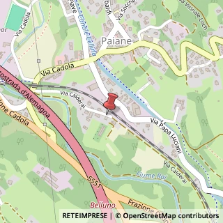 Mappa Via Calderai, 5b, 32014 Ponte nelle Alpi, Belluno (Veneto)