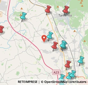 Mappa Borgo Menut, 33010 Cassacco UD, Italia (5.68733)