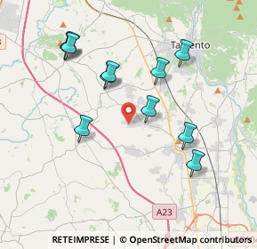 Mappa Borgo Menut, 33010 Cassacco UD, Italia (3.72273)