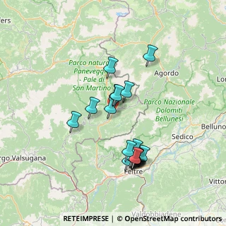 Mappa Via dello Sport, 38054 Transacqua TN, Italia (13.4255)