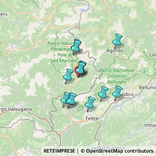 Mappa Via dello Sport, 38054 Transacqua TN, Italia (10.68769)