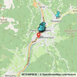 Mappa Via dello Sport, 38054 Transacqua TN, Italia (0.44)