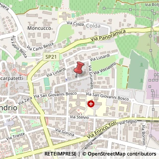 Mappa Via Visciastro, 15, 23100 Forcola, Sondrio (Lombardia)