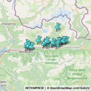 Mappa Vicolo Vanotti, 23010 Berbenno di Valtellina SO, Italia (9.0045)