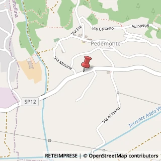 Mappa Via Valeriana, 3323, 23010 Berbenno di Valtellina, Sondrio (Lombardia)