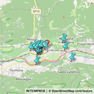 Mappa Via Grumello, 23100 Sondrio SO, Italia (1.23)