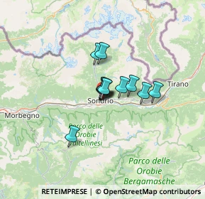 Mappa Via Grumello, 23100 Sondrio SO, Italia (6.7475)