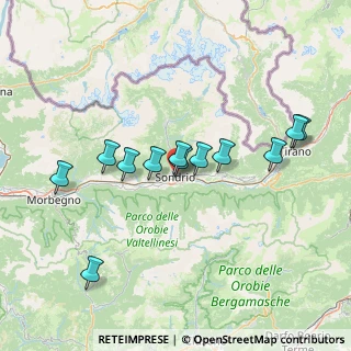 Mappa Via Scarpatetti, 23100 Sondrio SO, Italia (13.16917)