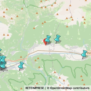Mappa Via per la Nazionale, 23010 Buglio in Monte SO, Italia (7.645)