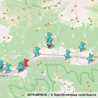 Mappa Via per la Nazionale, 23010 Buglio in Monte SO, Italia (5.55333)