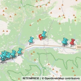 Mappa Via per la Nazionale, 23010 Buglio in Monte SO, Italia (6.70067)