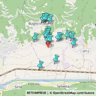 Mappa Via per la Nazionale, 23010 Buglio in Monte SO, Italia (0.739)