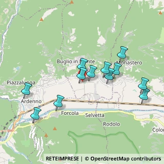 Mappa Via per la Nazionale, 23010 Buglio in Monte SO, Italia (1.83333)
