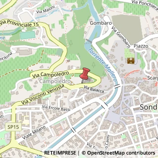 Mappa Via Valmalenco, 27, 23100 Forcola, Sondrio (Lombardia)