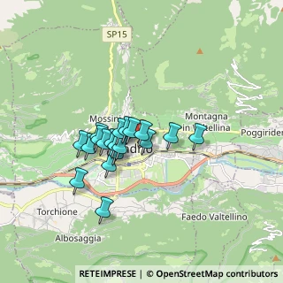 Mappa Via Visciastro, 23100 Sondrio SO, Italia (1.26421)