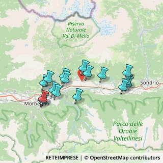 Mappa Via dell'Industria, 23010 Buglio in Monte SO, Italia (6.56125)