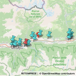 Mappa Via dell'Industria, 23010 Buglio in Monte SO, Italia (9.2345)