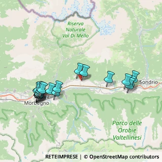 Mappa Via dell'Industria, 23010 Buglio in Monte SO, Italia (8.392)