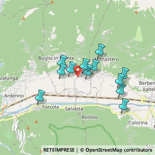 Mappa Via dell'Industria, 23010 Buglio in Monte SO, Italia (1.54167)