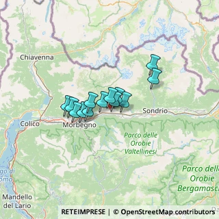 Mappa Via dell'Industria, 23010 Buglio in Monte SO, Italia (8.13462)
