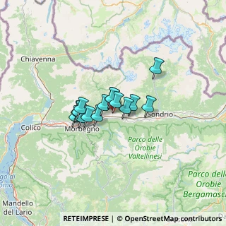 Mappa Via dell'Industria, 23010 Buglio in Monte SO, Italia (7.788)