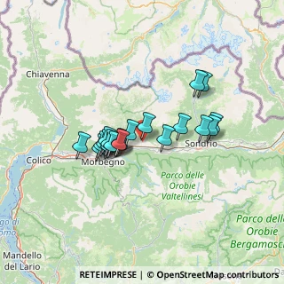 Mappa Via dell'Industria, 23010 Buglio in Monte SO, Italia (10.3015)