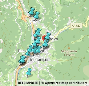 Mappa SP347, 38054 Tonadico TN, Italia (0.806)