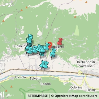 Mappa Via F.lli Rodari, 23010 Berbenno di Valtellina SO, Italia (1.461)