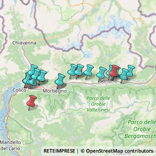 Mappa Via F.lli Rodari, 23010 Berbenno di Valtellina SO, Italia (15.582)