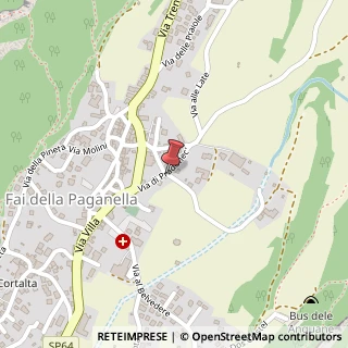 Mappa Via ai Dossi., 22, 38010 Fai della Paganella, Trento (Trentino-Alto Adige)