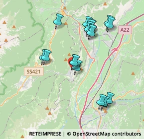 Mappa Via Guglielmo Marconi, 38010 Fai della Paganella TN, Italia (3.65059)