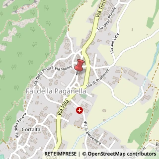Mappa Via Giuseppe Garibaldi, 15, 38010 Fai della Paganella, Trento (Trentino-Alto Adige)