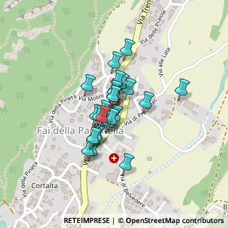 Mappa Via Guglielmo Marconi, 38010 Fai della Paganella TN, Italia (0.14615)
